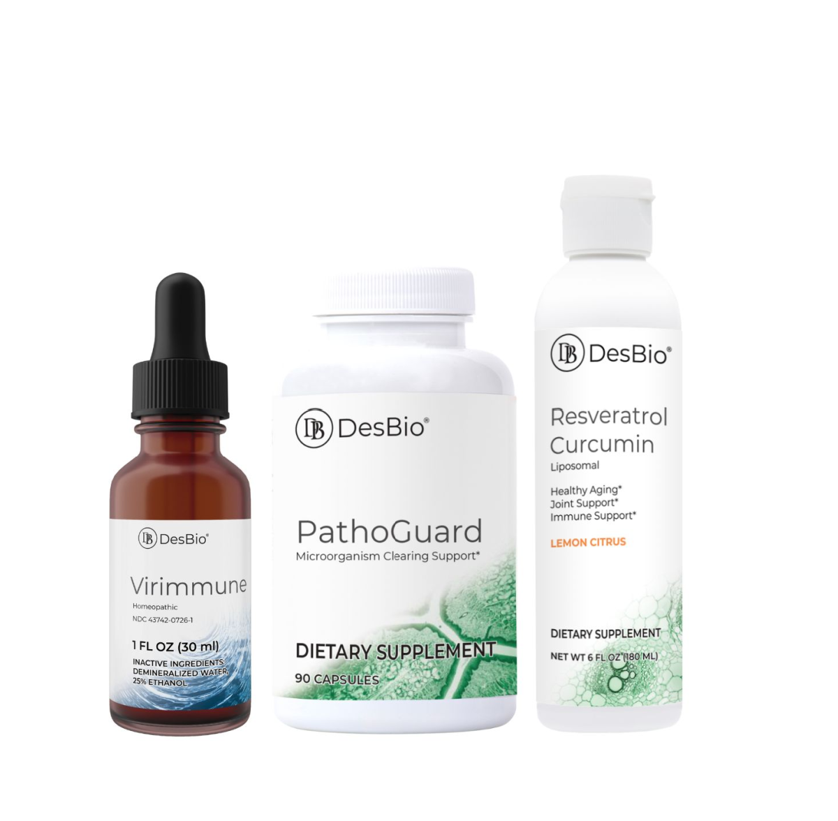 DesBio Accute Viral Support Bundle